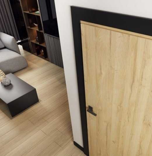 DRE Opaska maskująca czarny mat 80 cm do ościeżnicy
