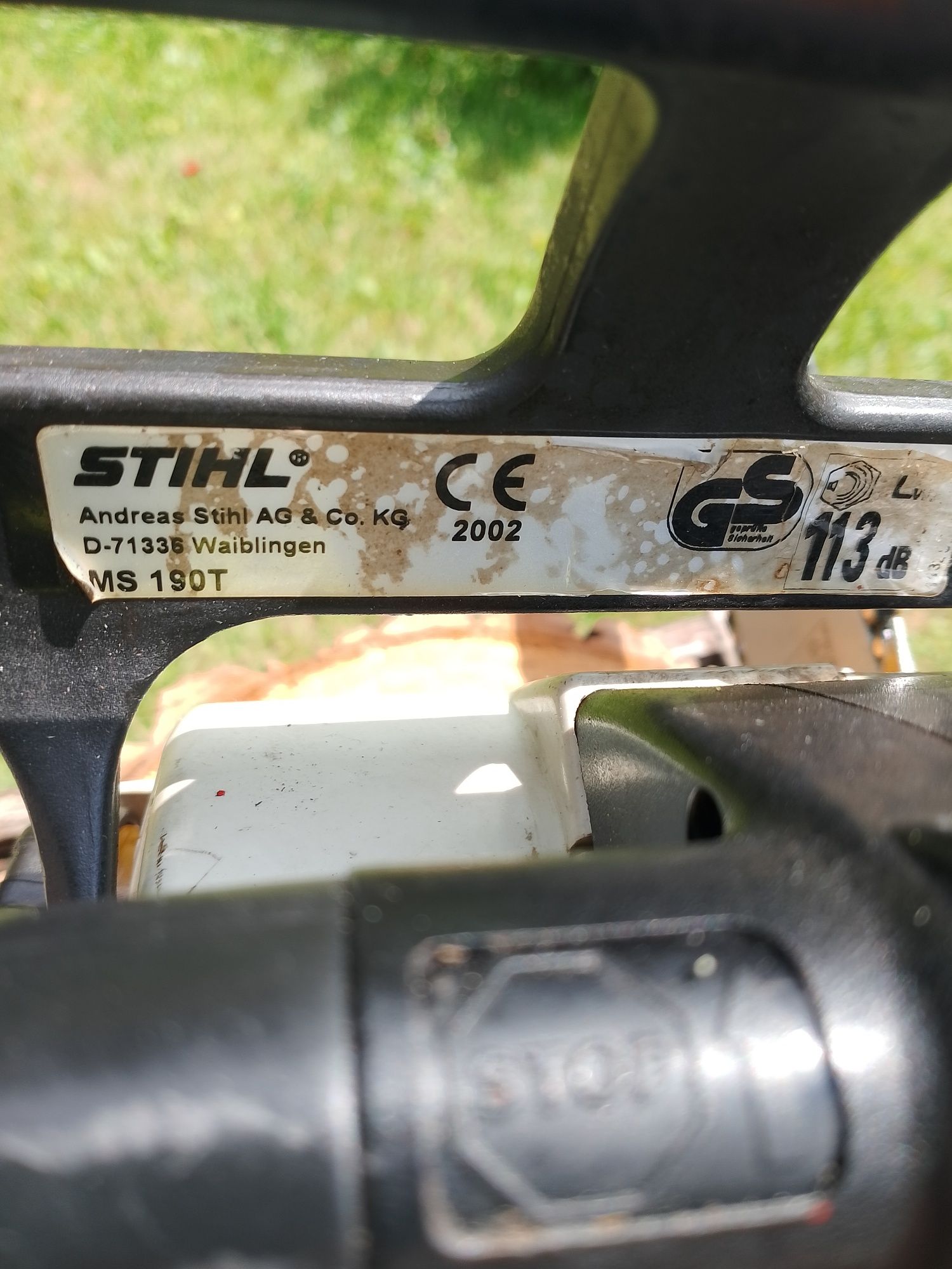 Piła spalinowa Stihl MS 190T Gałęźiówka