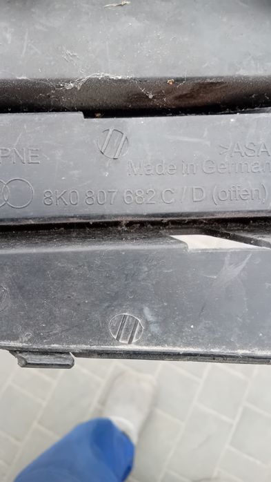 Kratka zderzaka q5 sline oraz a4 b8 sline