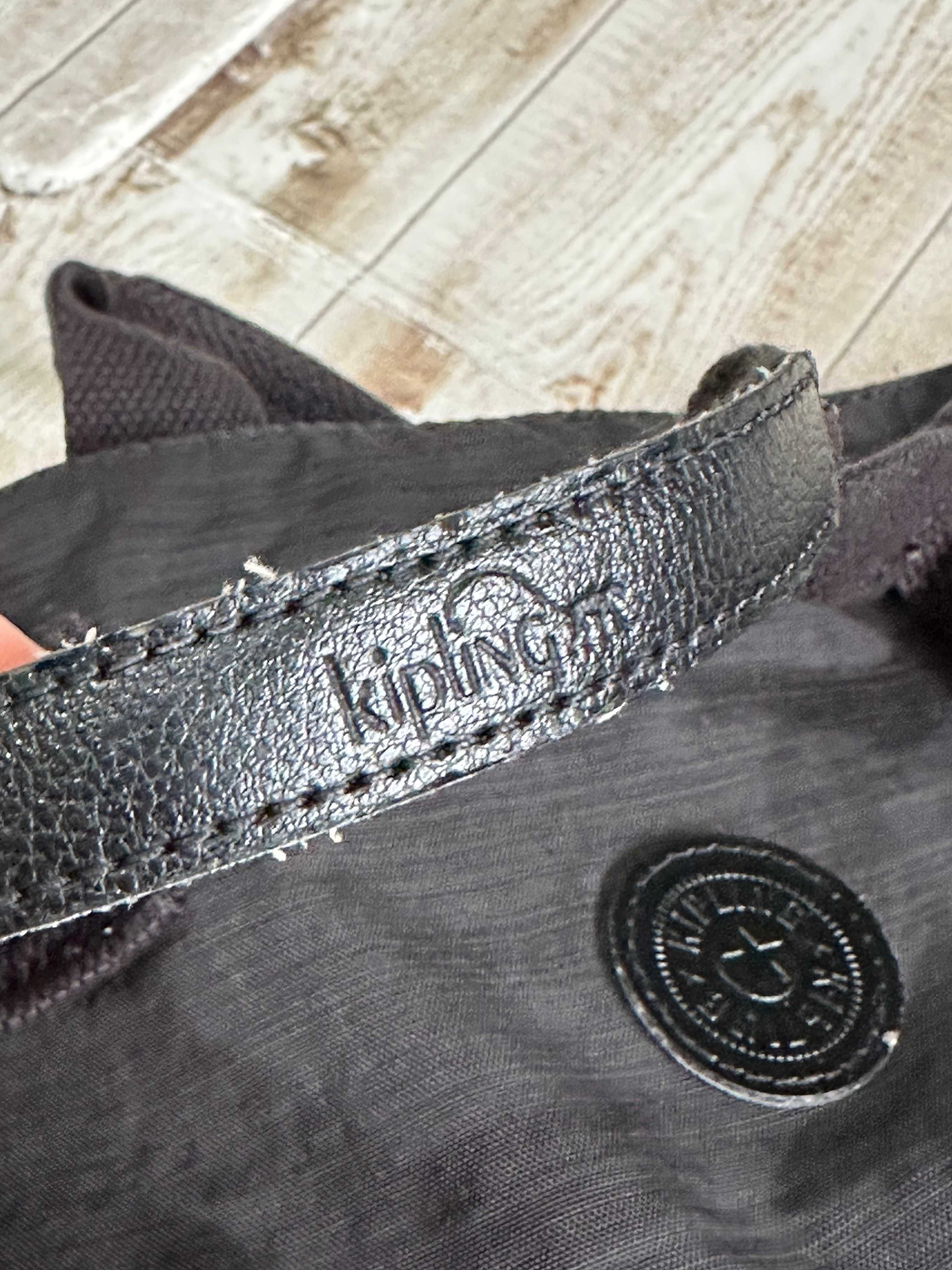KIPLING AMIEL grafitowa torba torebka na ramię listonoszka