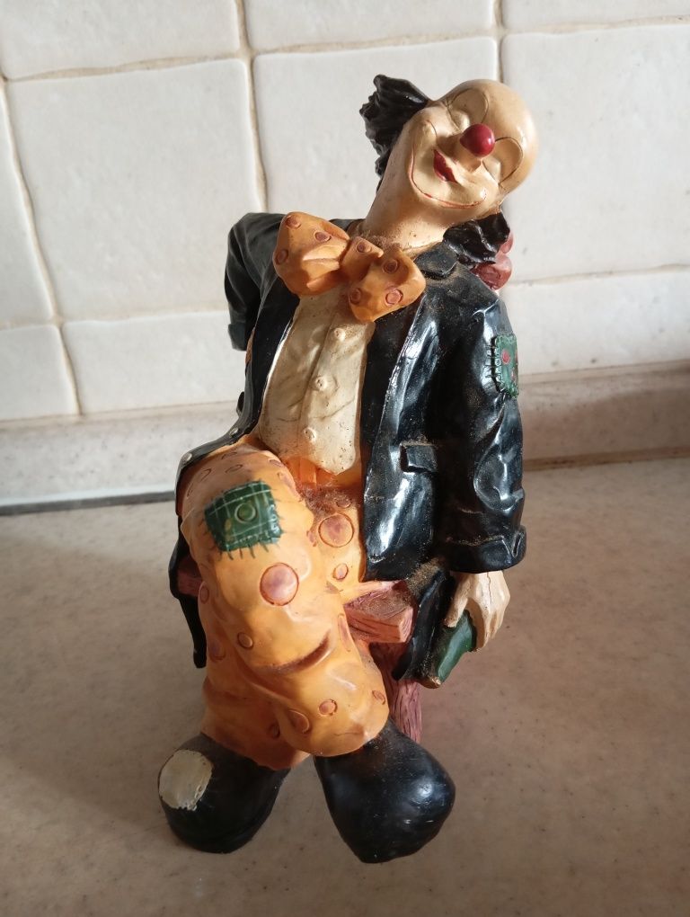 Деревянная театральная кукла " Клоун" ( Германия)