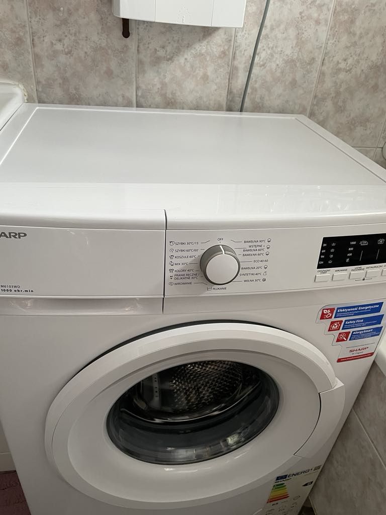 Pralka Sharp ES-HFA6103WD-PL Slim 6kg 1000obr/min