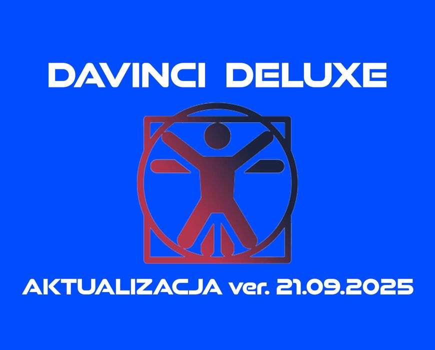 Davinci Deluxe - czwarty wypust aktualizacji z dnia 25.10.2025