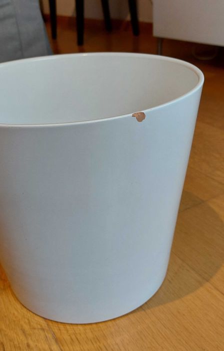 Vaso de planta branco, 24 cm, SOJABÖNA IKEA