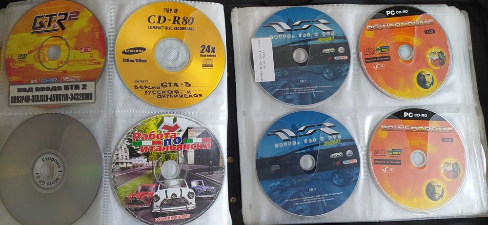 CD Holder 240pcs с играми для ПК
