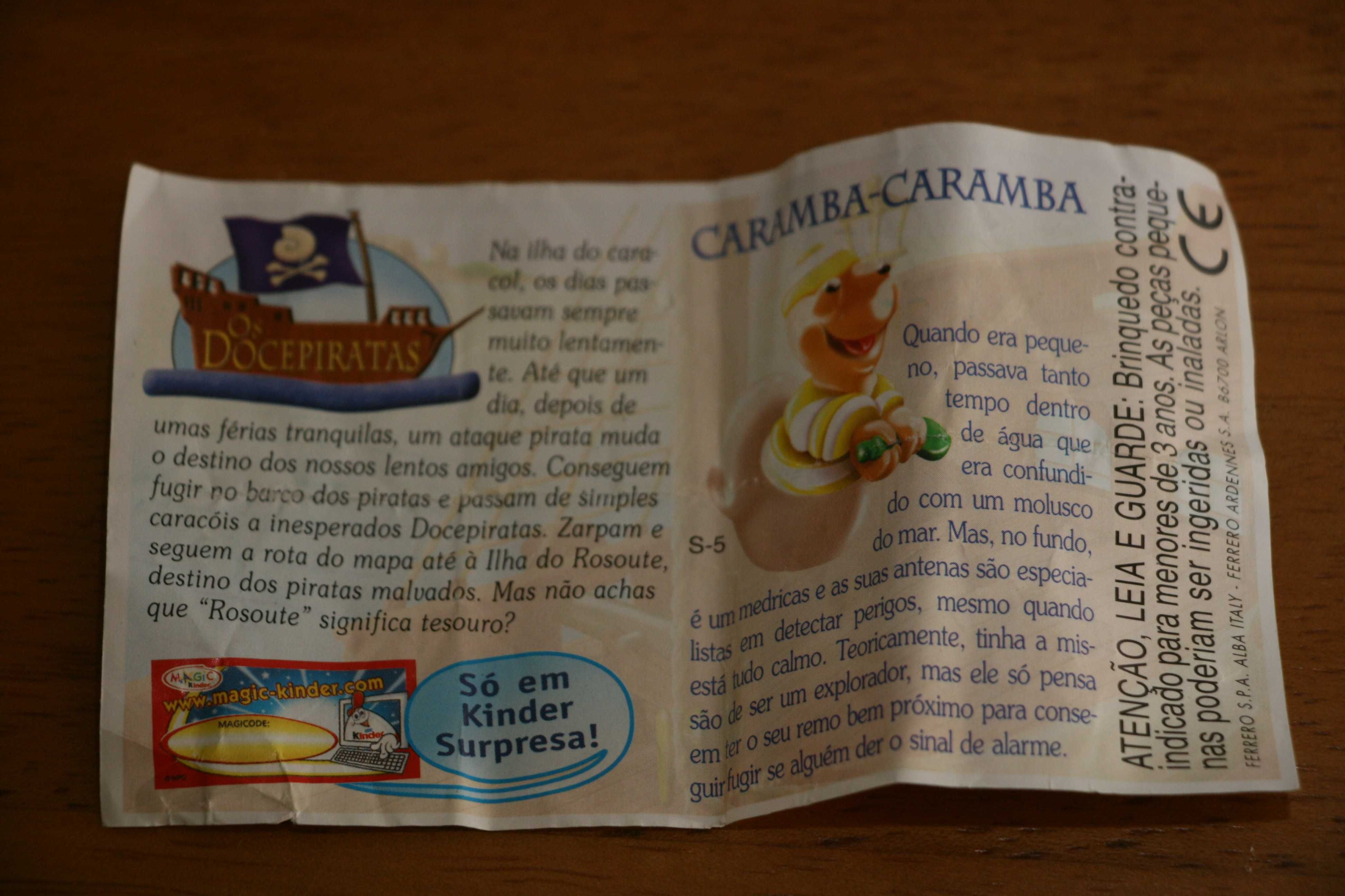 Kinder S-5, "Caramba-Caramba" da Série Os Docepiratas