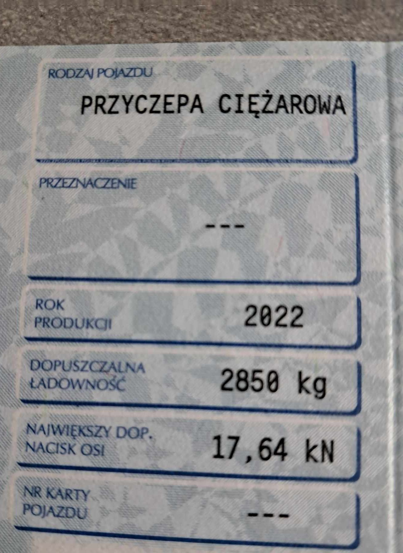 Przyczepa VLEMMIX