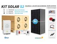 Kit de lítio deye S2 com bateria de lítio SE-G5.1 Pro de 5,12kwh