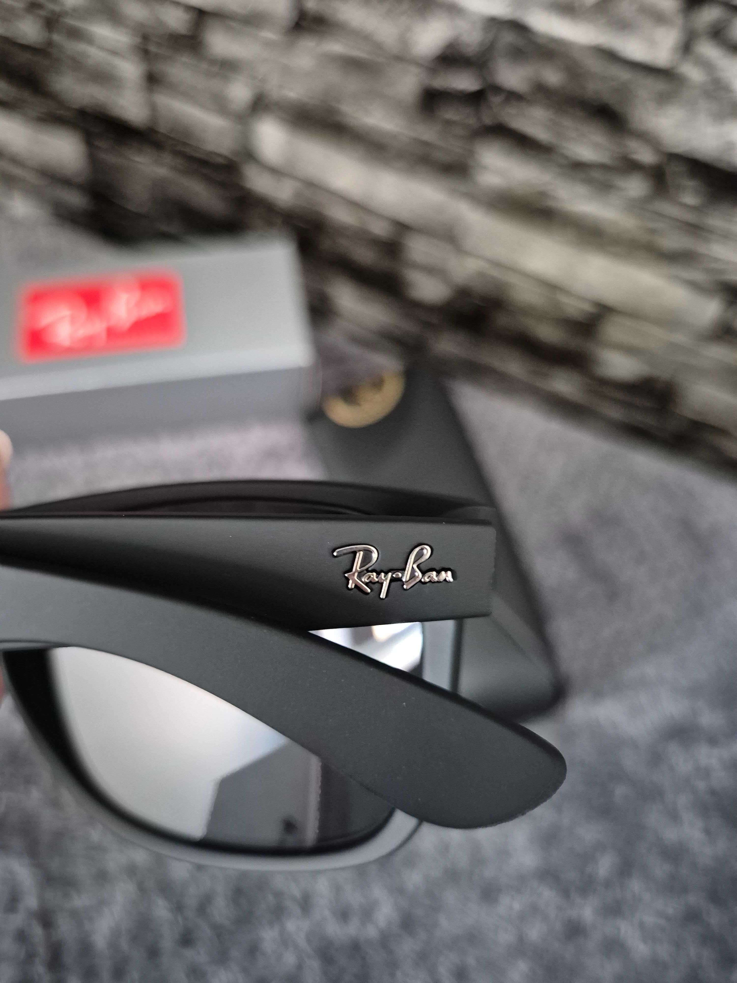 Okulary  RayBan Justin 0RB4165  6206 Grey Mirror Silver