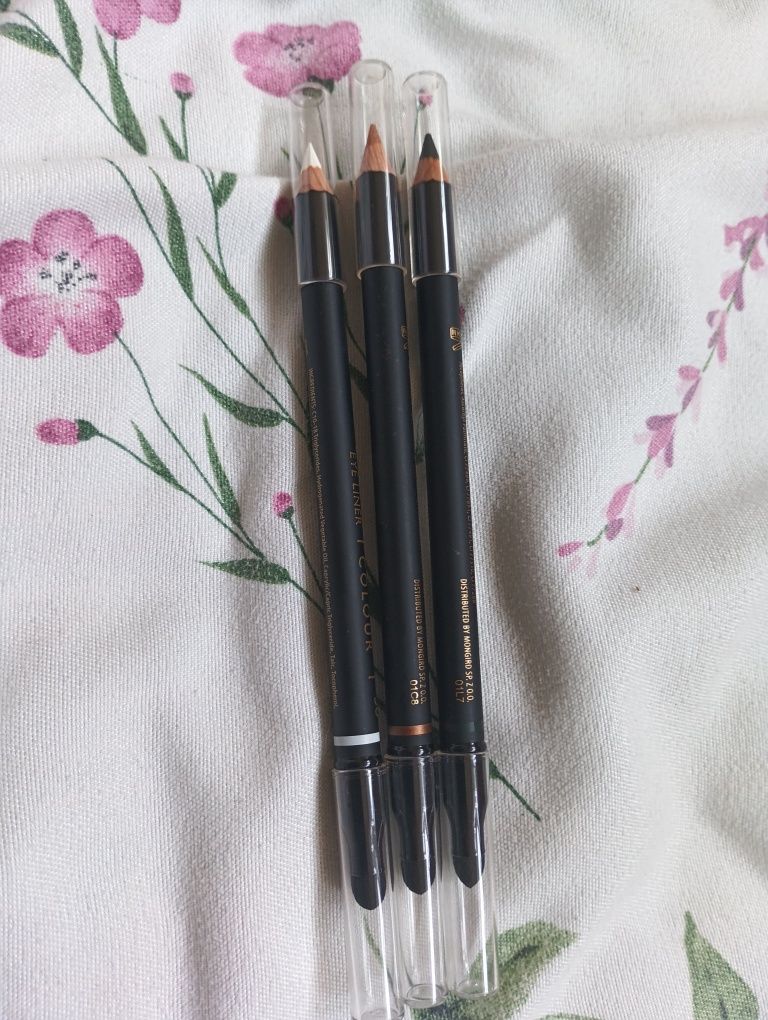 Kredki do oczu 3 sztuki