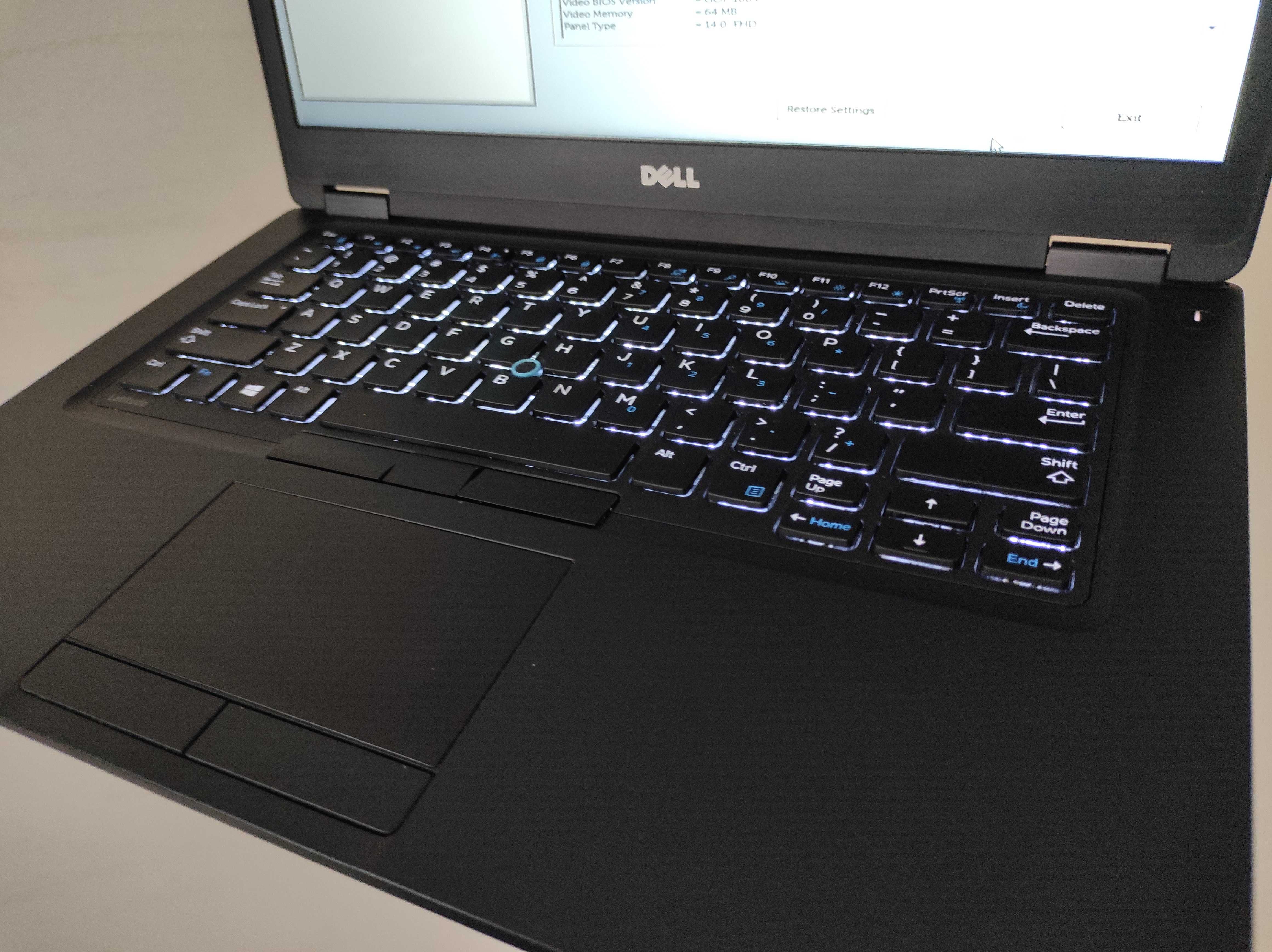 Ноутбук Dell Latitude 5480 | 7300U | 14" FHD IPS | 8 Gb | 256 SSD