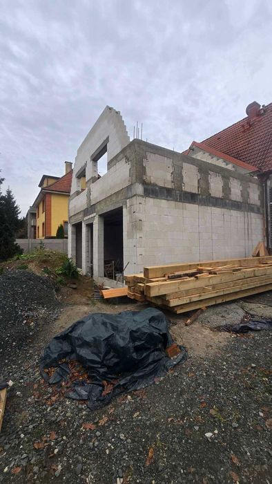 Zlecę kompleksową budowę dachu dwuspadowego, 70 m2, wrocław