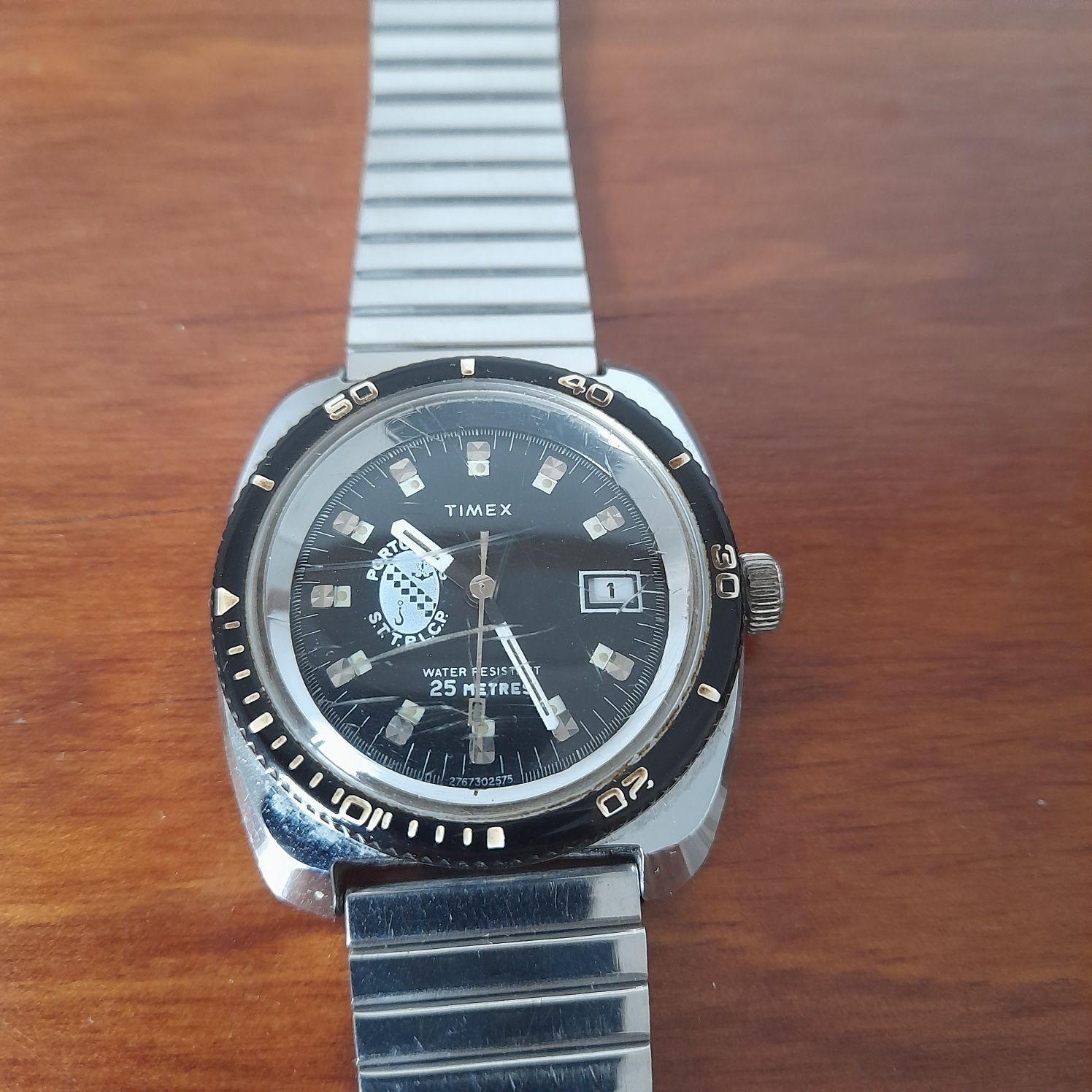 Relogio vintage timex corda