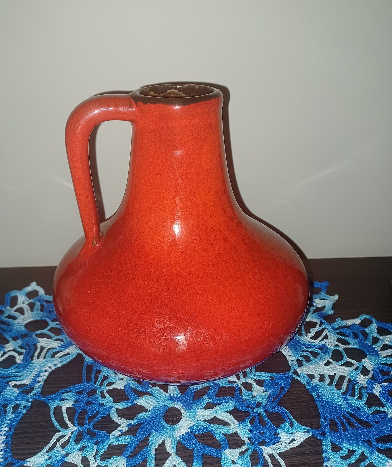 Wazon ceramiczny Midcentury Fat Lava Vase / wazonik