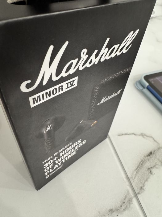 Marshall minor iv, не jbl, sony