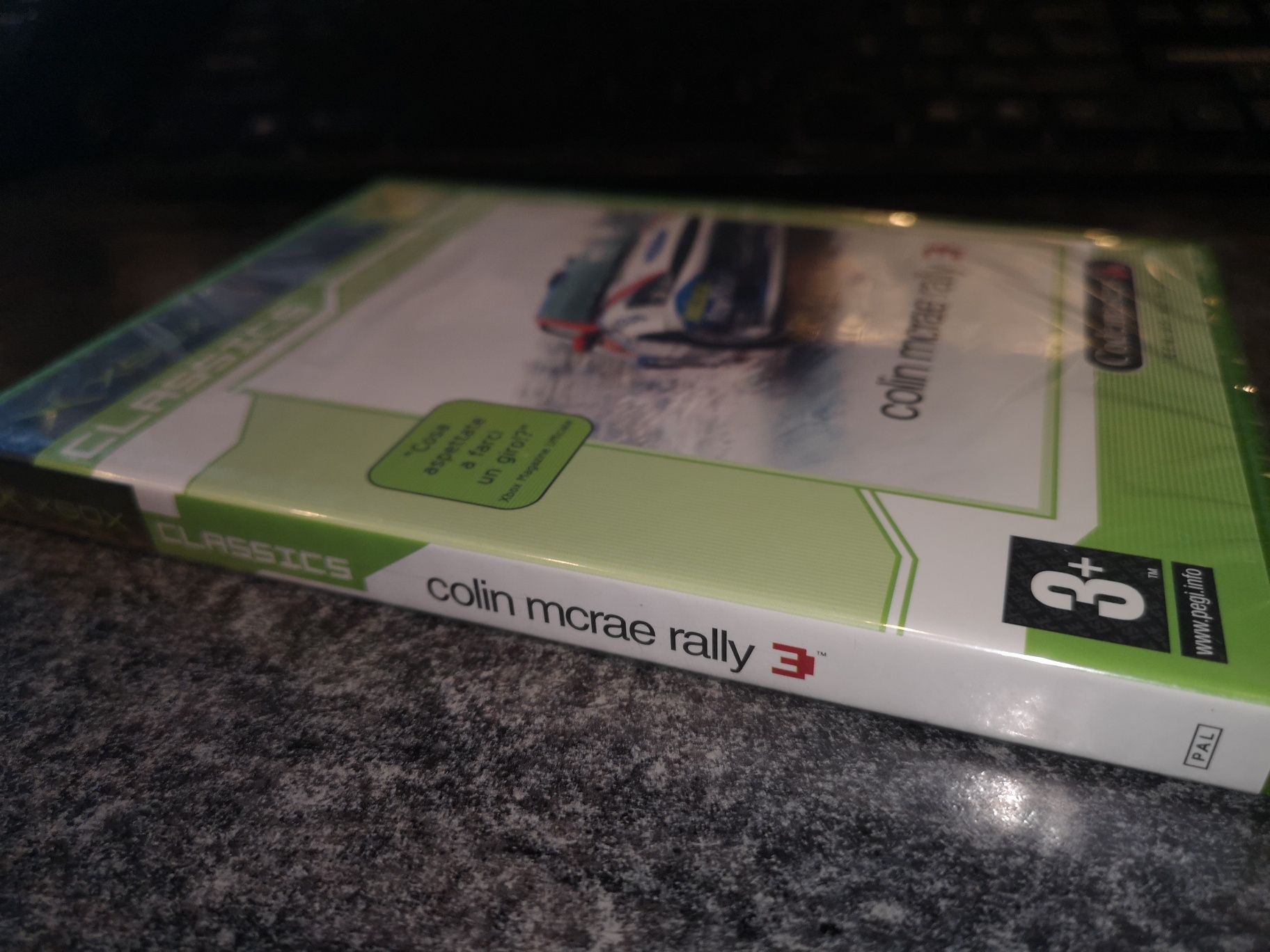Colin McRae Rally 3 XBOX Classic ANG  (nowa w folii dla Kolekcjonera)