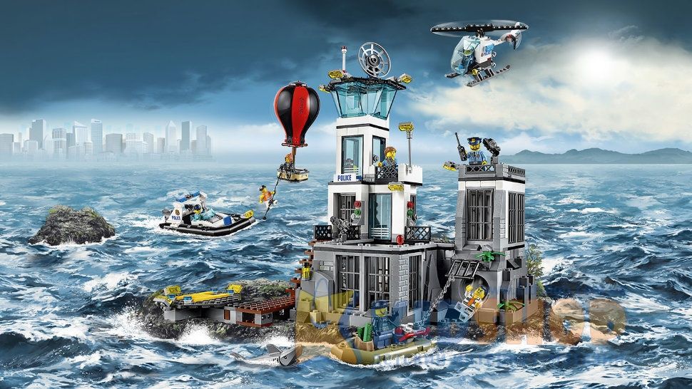 Ориг. набор Лего Lego 60130 Остров Тюрьма Prison Island