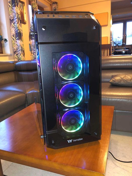 Komputer gamingowy i7-9700K RTX 2070, 32 GB RAM, chłodzenie wodne NZXT