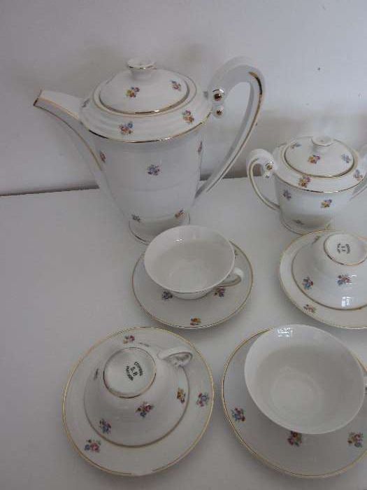 Serviço chá Porcelana Coimbra S.P.