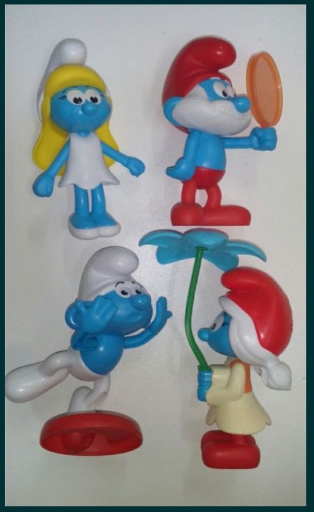 Smurf Smurfs várias séries