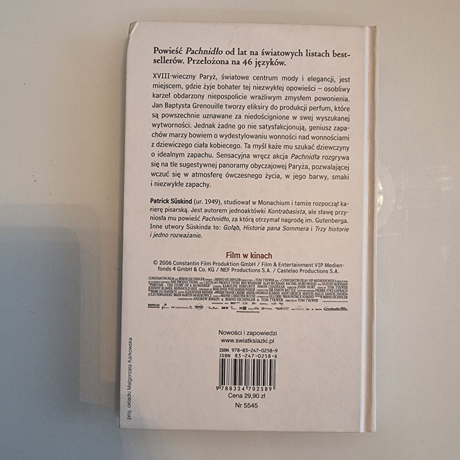 Pachnidło Patrick Suskind