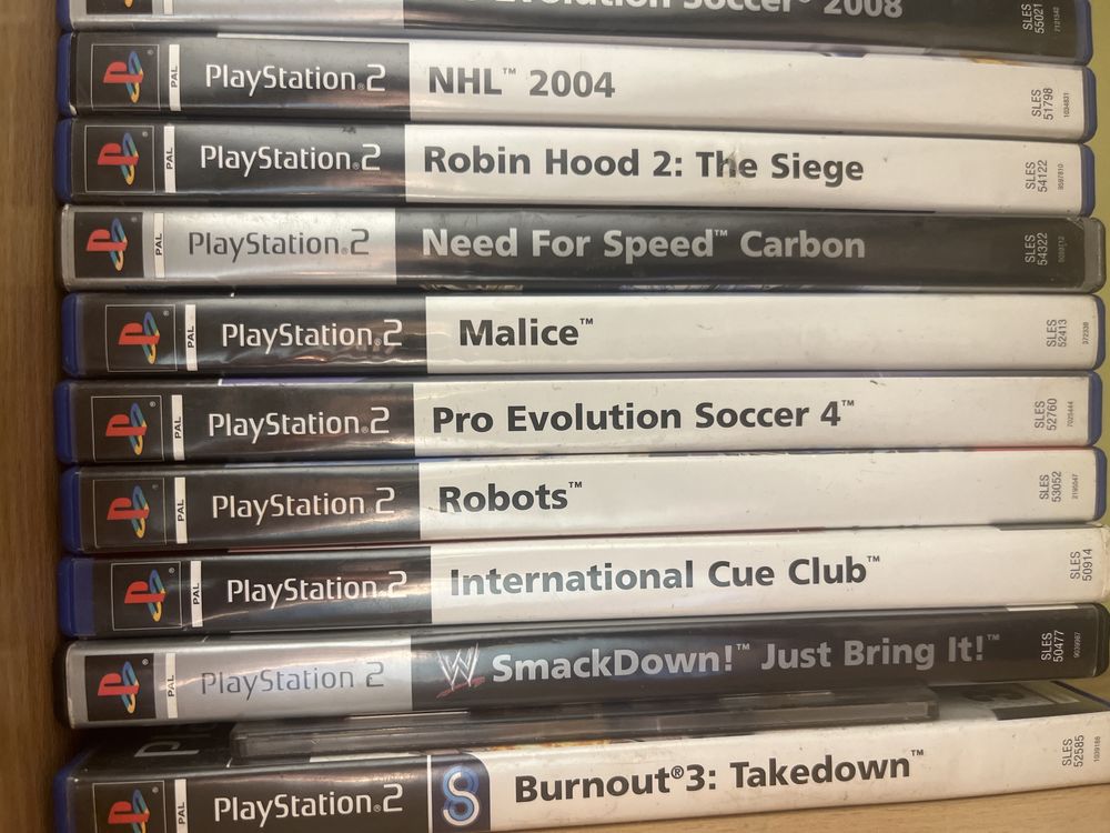 Gry na PS2 lekko uszkodzone