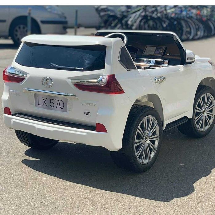 Детский Электромобиль Lexus LX 570 4WD • Дитячий електромобіль джип