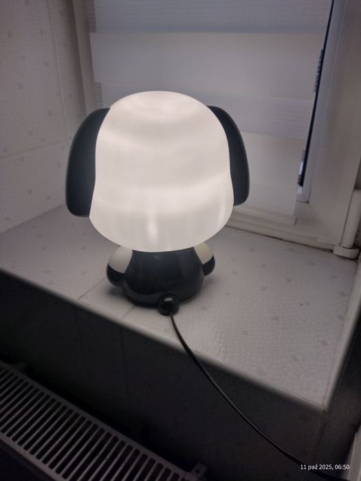 Lampka nocna pies Snoopy
