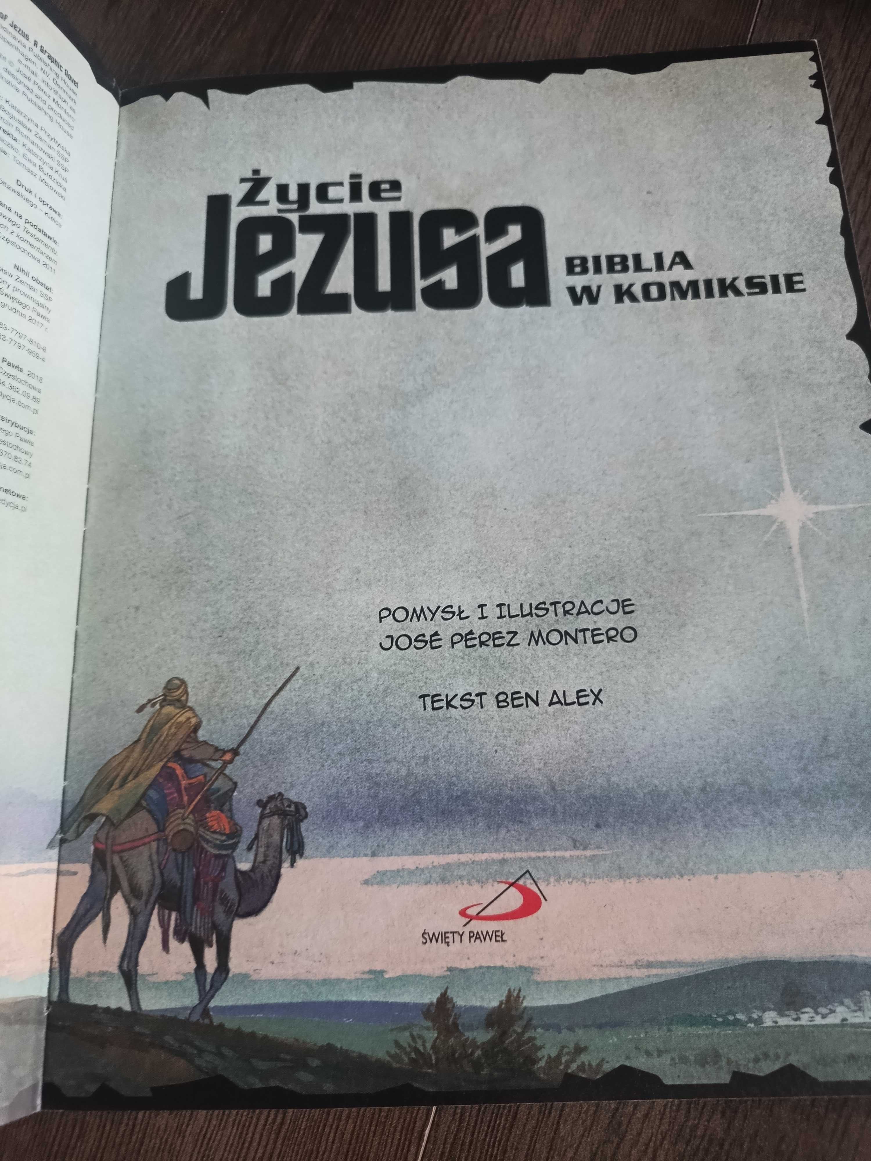 Życie Jezusa. Biblia w komiksie
