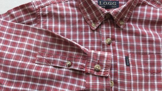 р.98 на 3 4 года Рубашка L.O.G.G. H&M Швеция с длинными рукавами