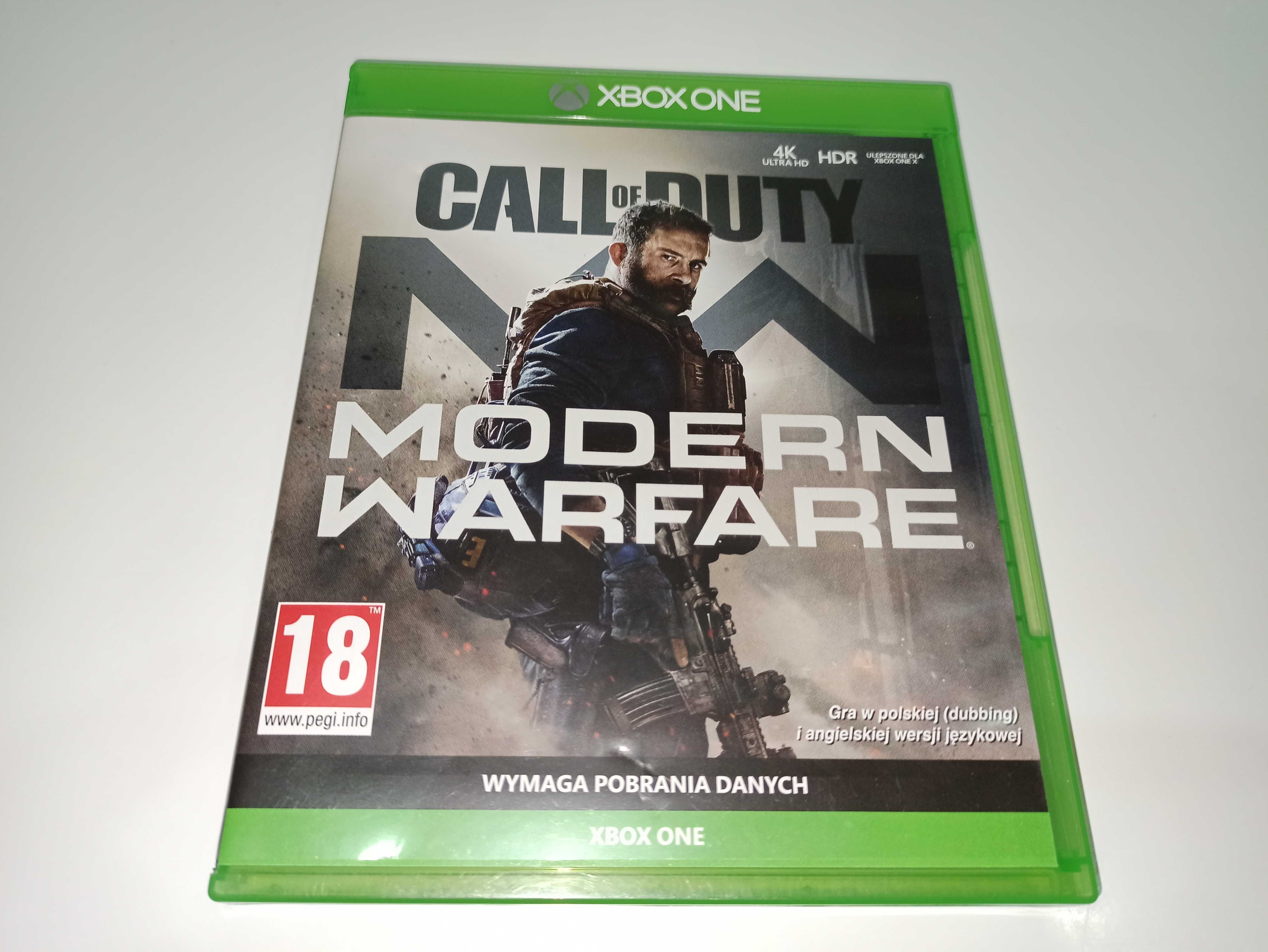 xbox one CALL OF DUTY MODERN WARFARE PL mówią po polsku strzelanka