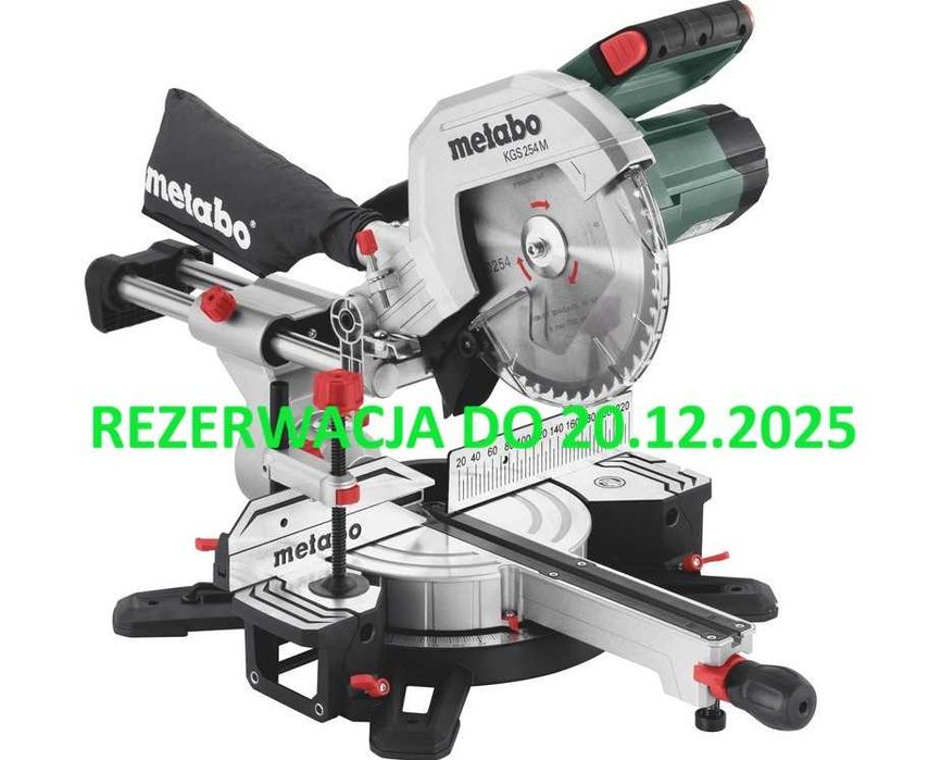 Pilarka/Ukośnica Metabo KGS 254 M 1450W + Gwarancja + tarcza gratis