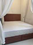 Materac 160x200 24 cm grubosc premium kokos NOWY w folii rolka