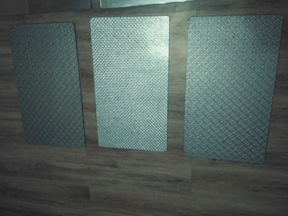 Задні стінки для дзеркал, скло 3 шт.