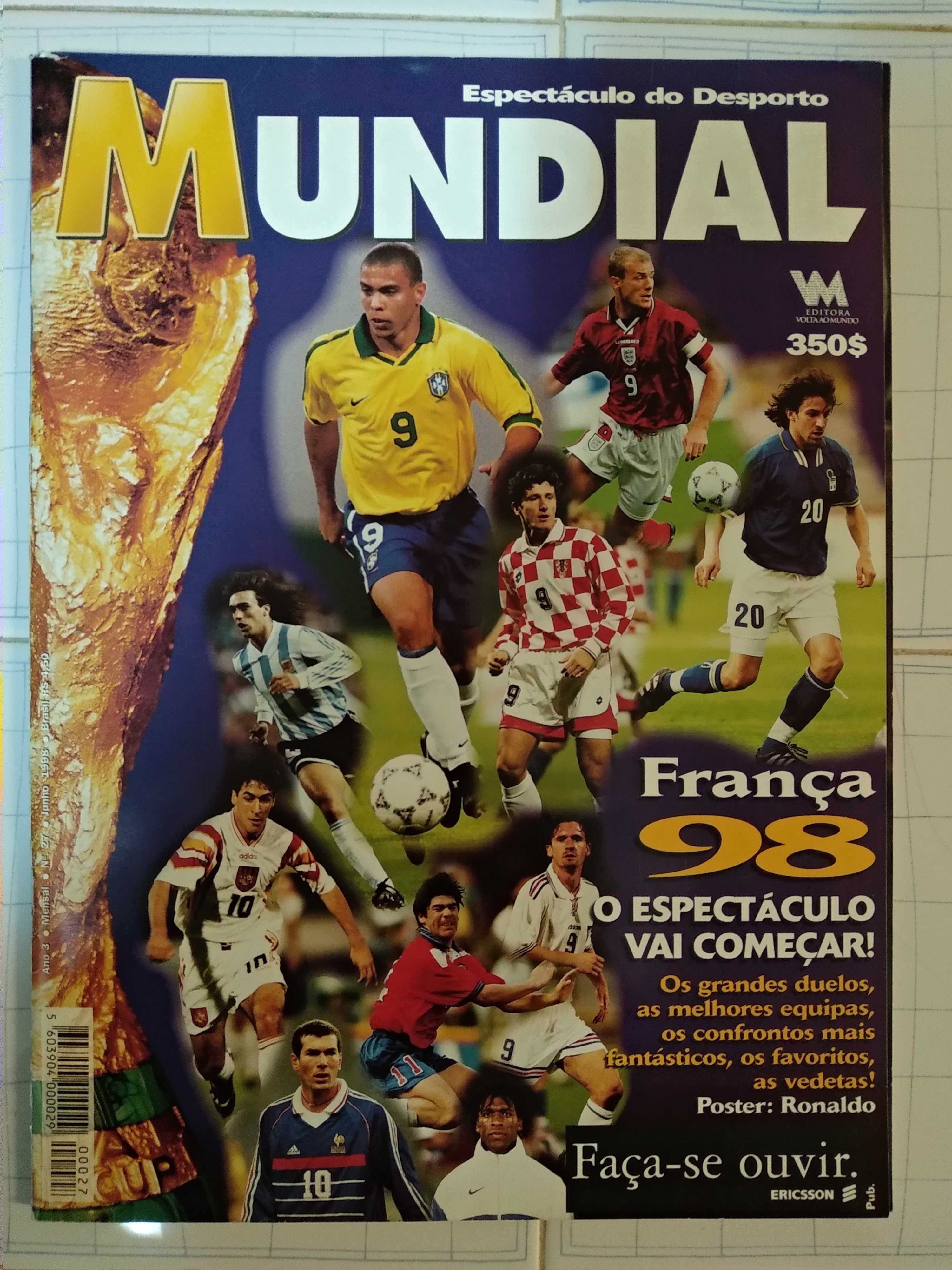 Revista Mundial (Futebol e outros desportos) 1998/1999/2000