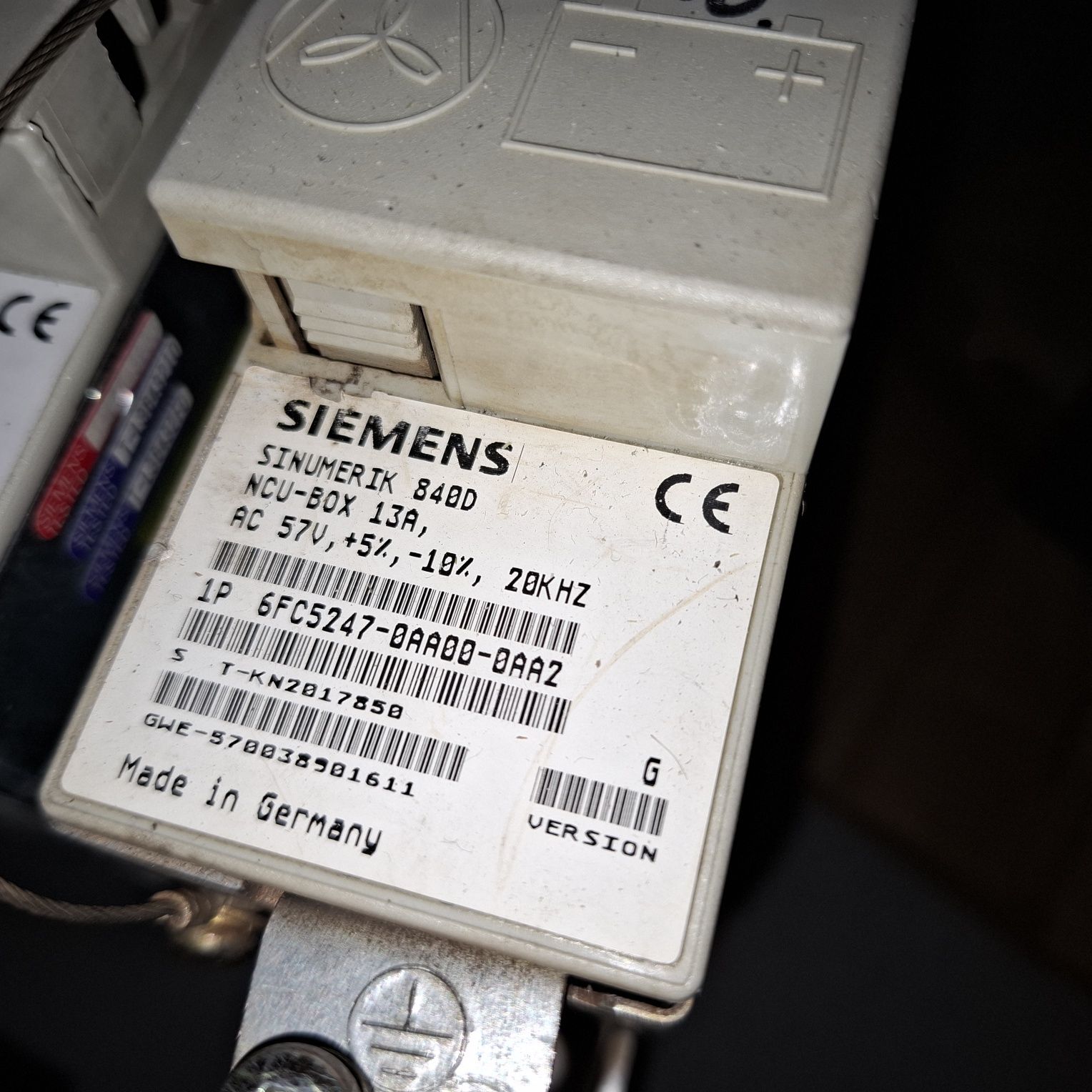 Zestaw: Sinumerik 840D, Simodrive 611 E/R, Sinumerik PCU50