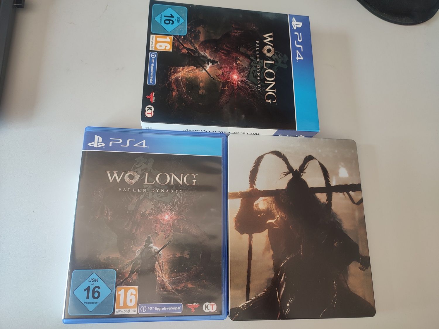 Wo Long Fallen Dysnasty PS4 plus SteelBook