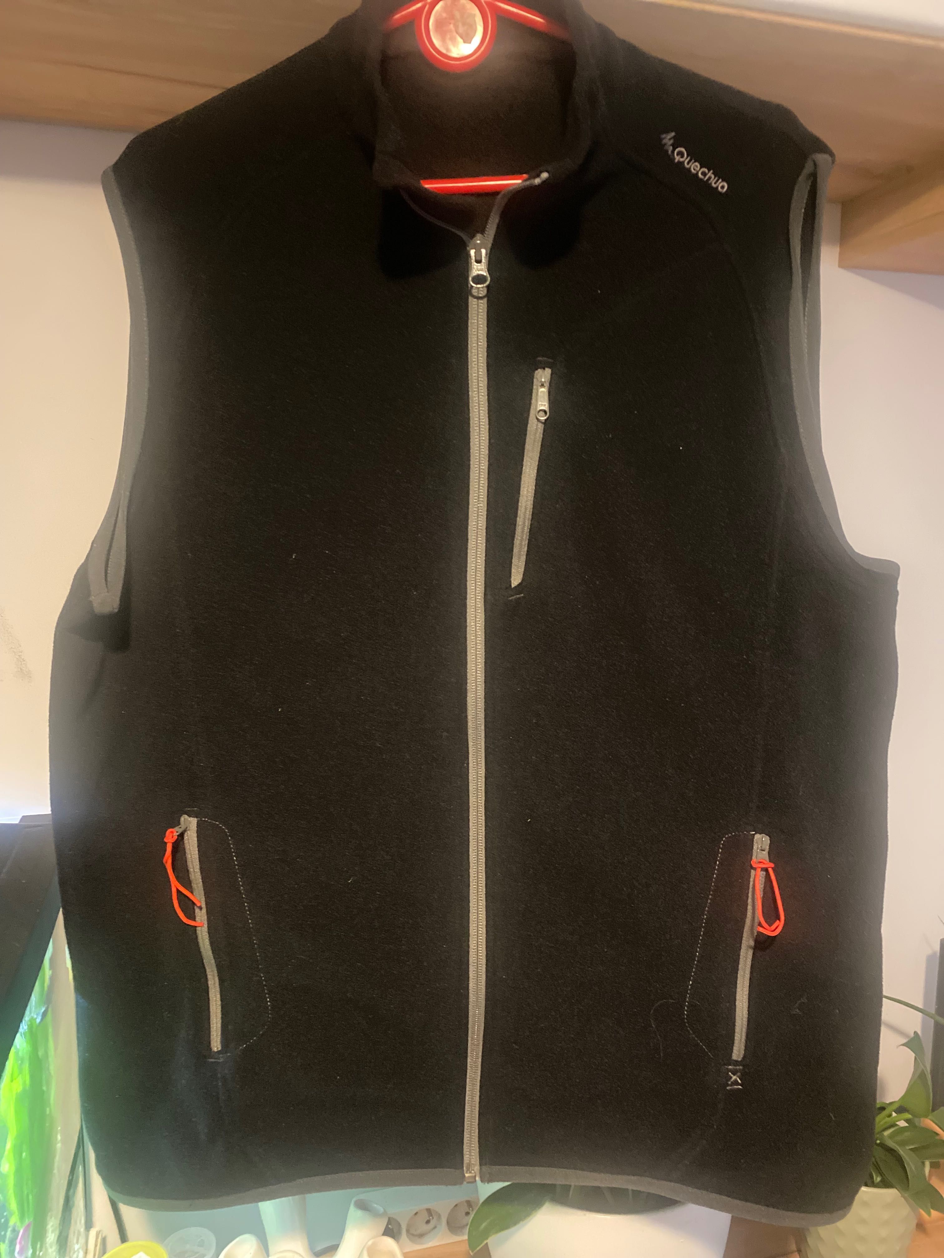 Bezrękawnik męski polarowy Quechua rozmiar XL