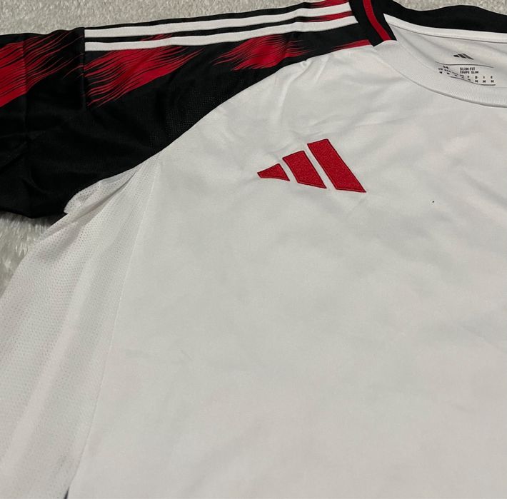 Camisola do Flamengo Branco 25/26 Torcedor - Envio Rapido