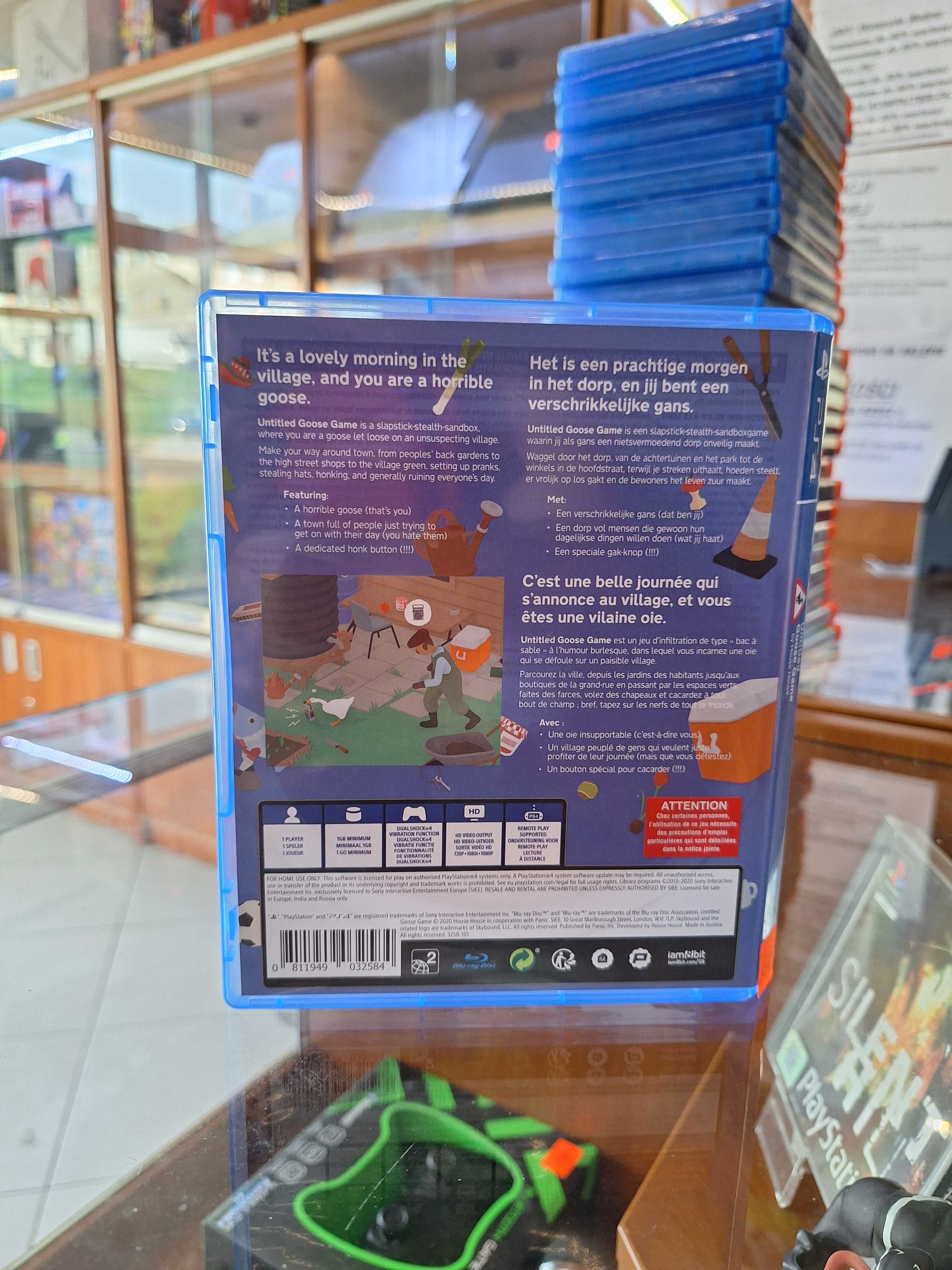 Untitled Goose Game PS4, BDB, Sklep, Wysyłka, Wymiana Centrum Grania