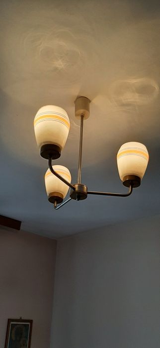 Żyrandol wczesny PRL