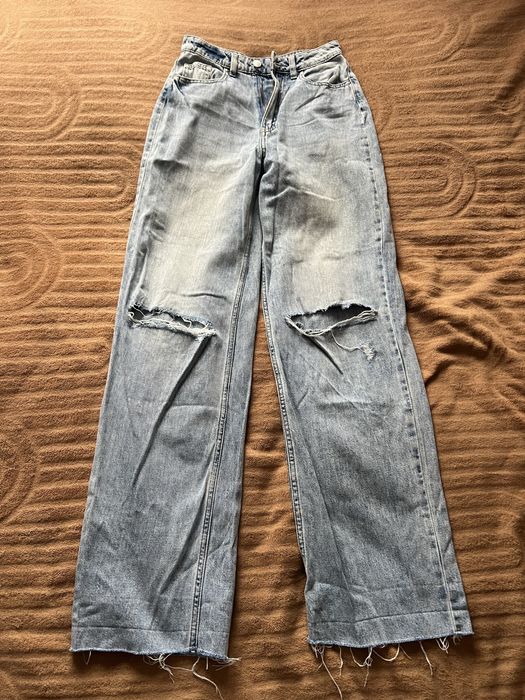 Продам джинси кльош блакитні