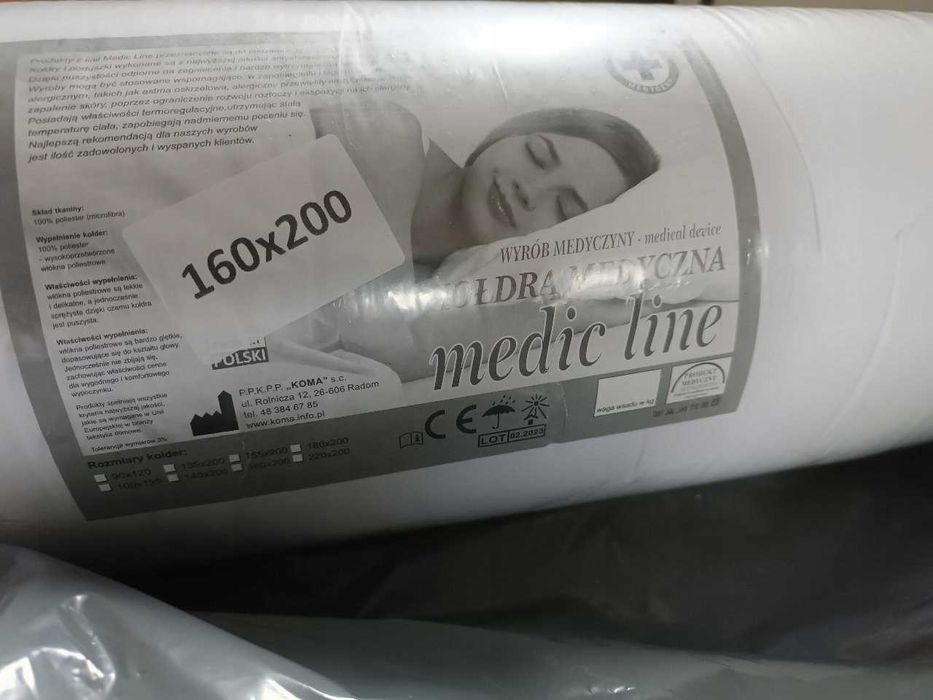 kołdra całoroczna 160x200 POLSKA ANTYALERGICZNA