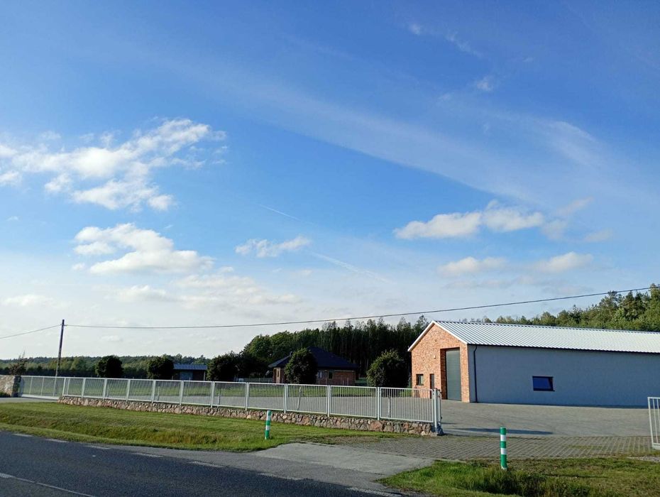 Magazyn 250m² + plac 800m², przy S8 między Rawą Maz. a Białą Rawską
