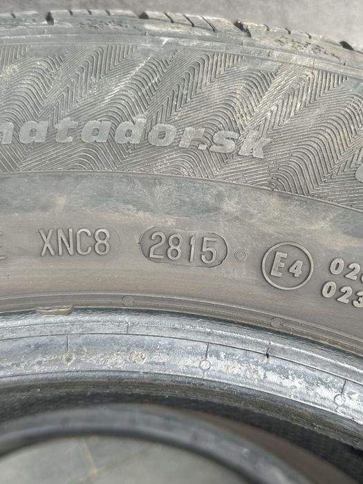 195/65/15 Komplet zimowych opon Matador