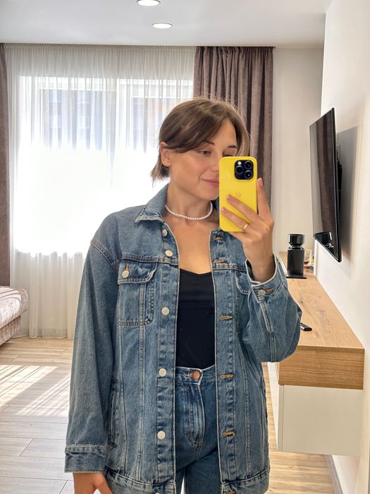 Джинсовий жакет/піджак