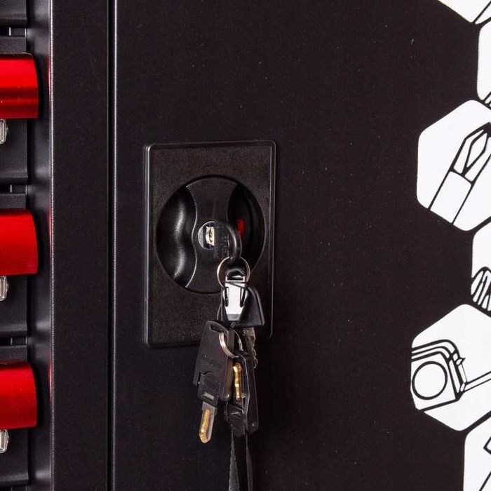 SZAFKA WARSZTATOWA WÓZEK Narzędziowy Serwisowy Pusty 7-Szuflad Półka