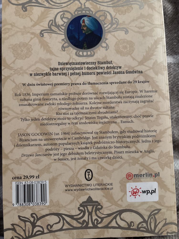 Drzewo Janczarów Jason Goodwin jak nowa