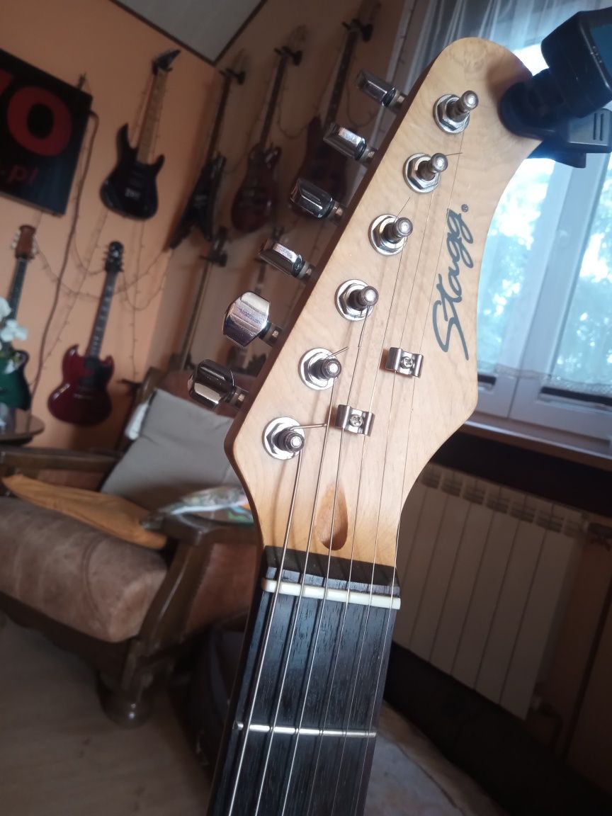 Gitara elektryczna STAGG Stratocaster