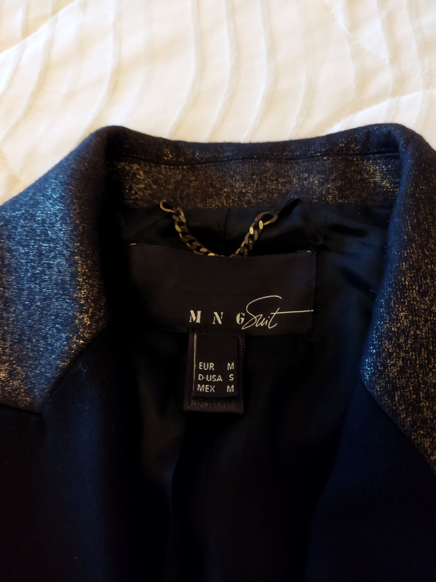 Blazer da Mango cintado